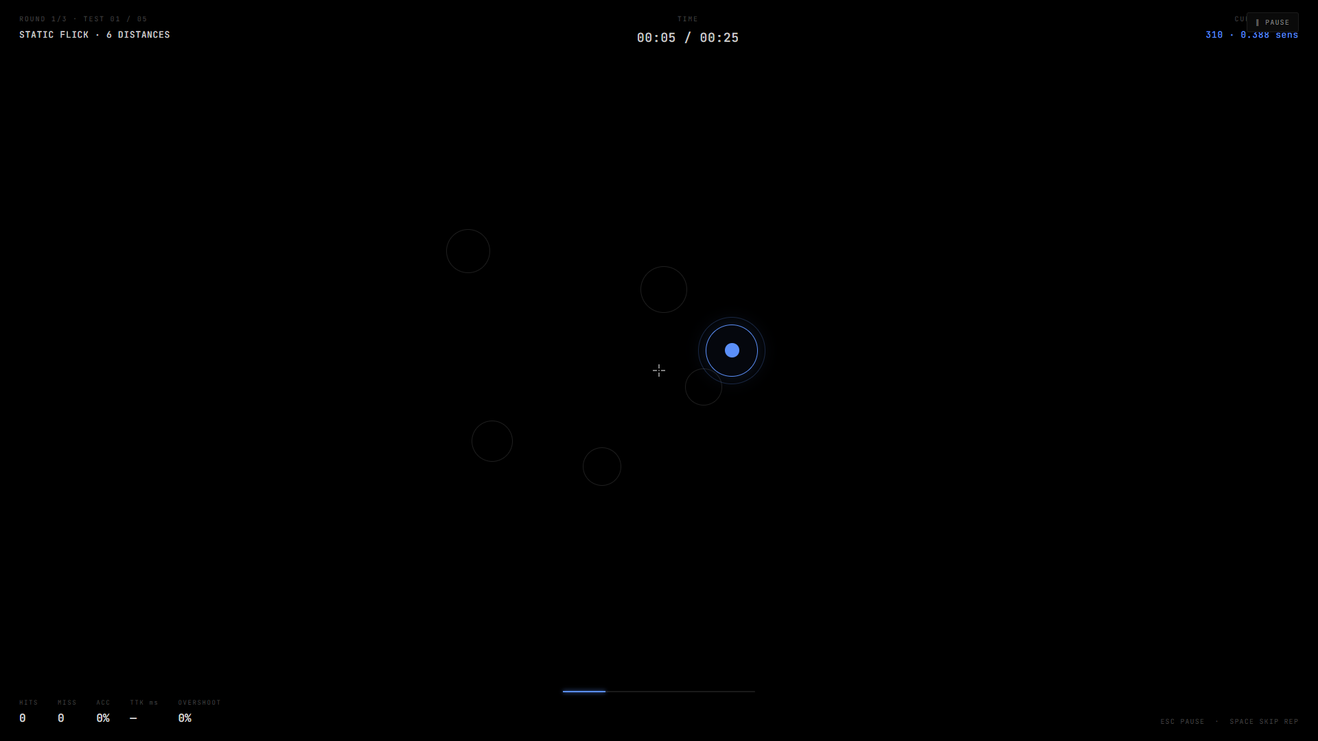 Calibration arena